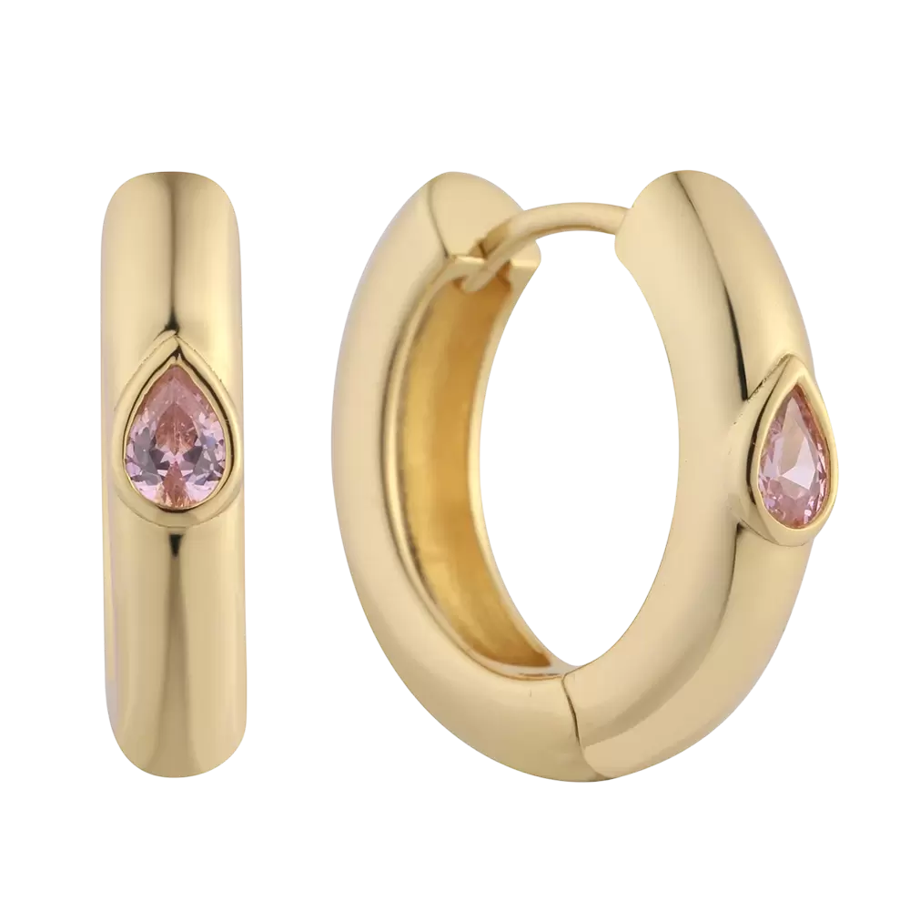 E07750 925 sterlings&oslash;lv &oslash;redobb med CZ