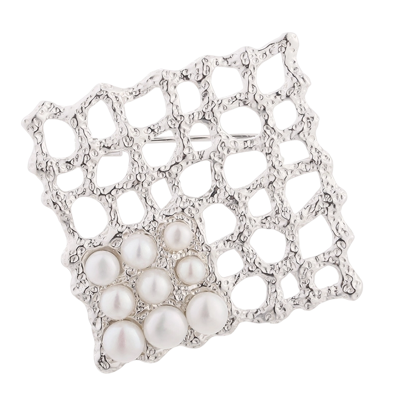 C00499 925 sterlings&oslash;lv perlebrosje